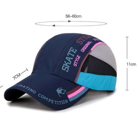 Unisex Skate, sports Outdoor Sunshade Quick-Drying Breathable Mountaineering Hat - Picture 9 of 15